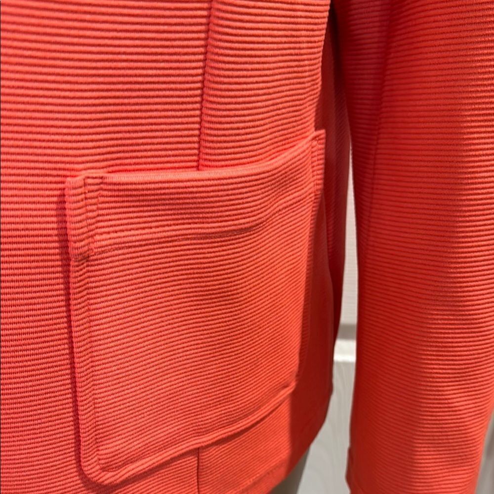 Rabe Ribbed Single Breast Blazer. - Picture 5 of 13